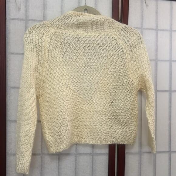 FREE PEOPLE ANTHROPOLOGIE KNIT CARDIGAN KNIT‎ SWEATER SIZE M - Picture 2 of 5